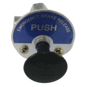 Dolly Trailer Emergency Brake Release Push Pull Dash Button